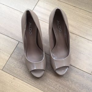Aldo Peep-Toe Heels